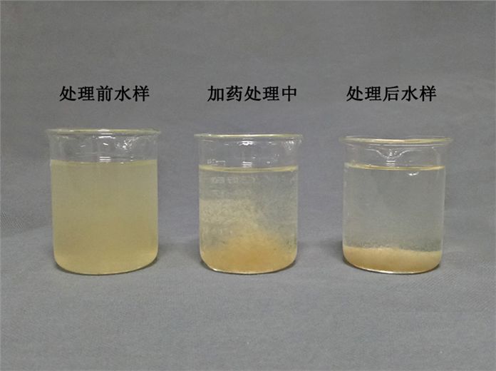 化工污水絮凝劑燒杯選型實(shí)驗(yàn)